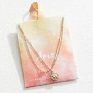 Zodiac Aries Mini Pendant Necklace Set